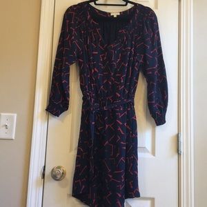 Shoshanna Print Shirt Dress